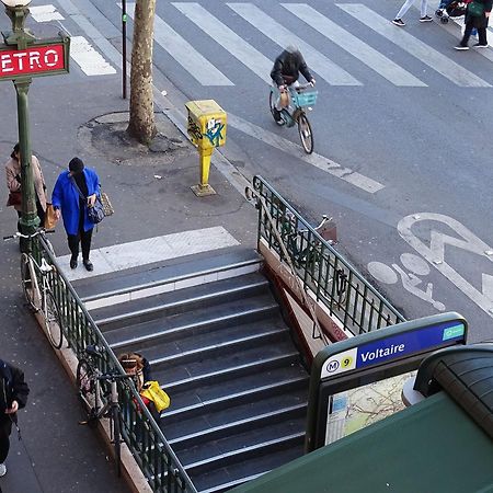 Hipotel Paris Voltaire Bastille Eksteriør bilde