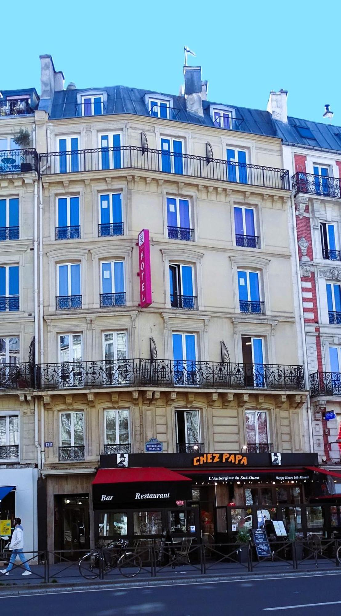 Hipotel Paris Voltaire Bastille Eksteriør bilde