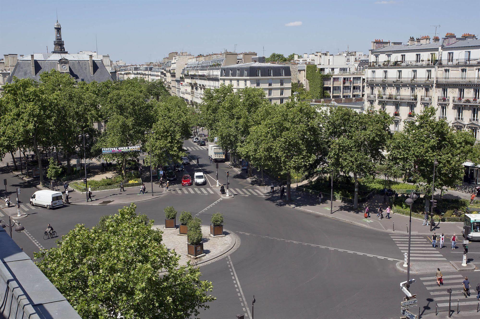 Hipotel Paris Voltaire Bastille Eksteriør bilde
